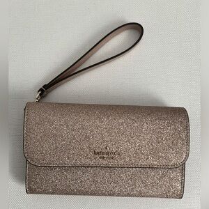 Kate spade sparkle wristlet